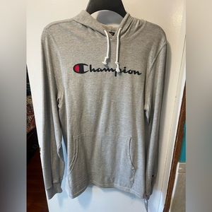 Champion Grey Hoodie Size S